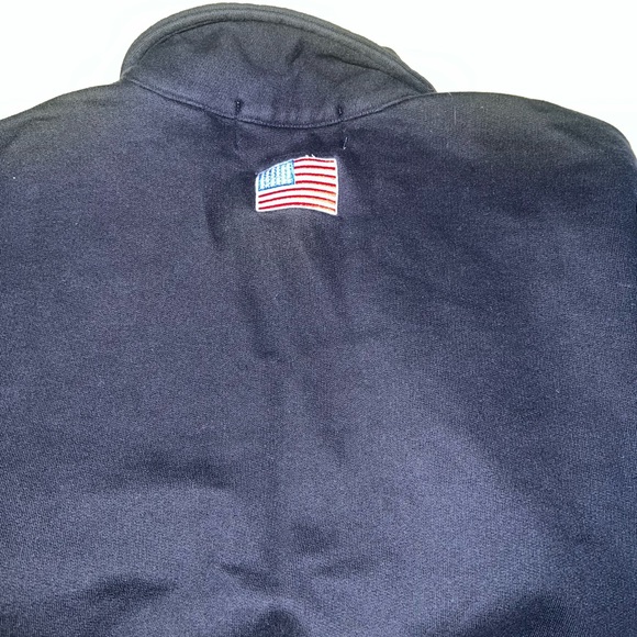Roots Navy USA 2002 Half-Zip Pullover - Picture 4 of 5